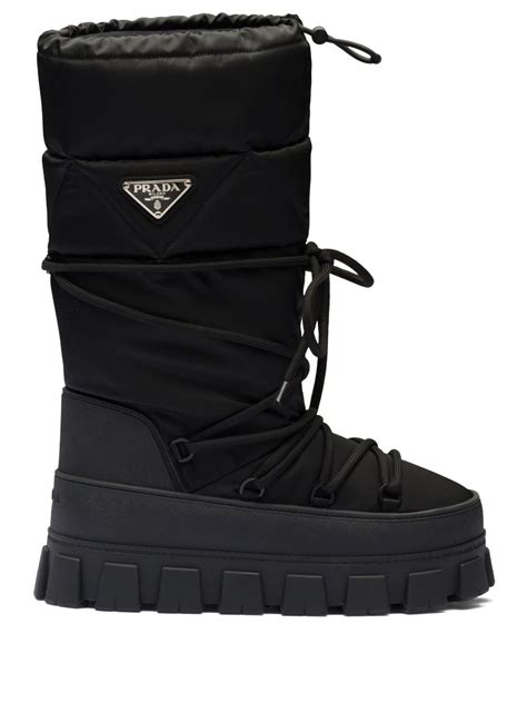 prada platform moon boot|prada hiking boots.